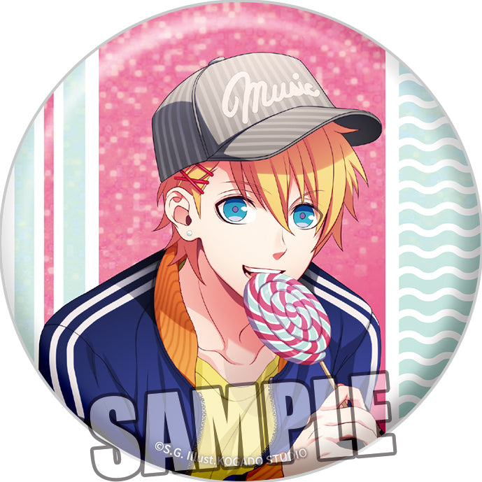 うたの☆プリンスさまっ♪ BIGホログラム缶バッジ Love Pop Candy Ver. 来栖翔【予約商品】