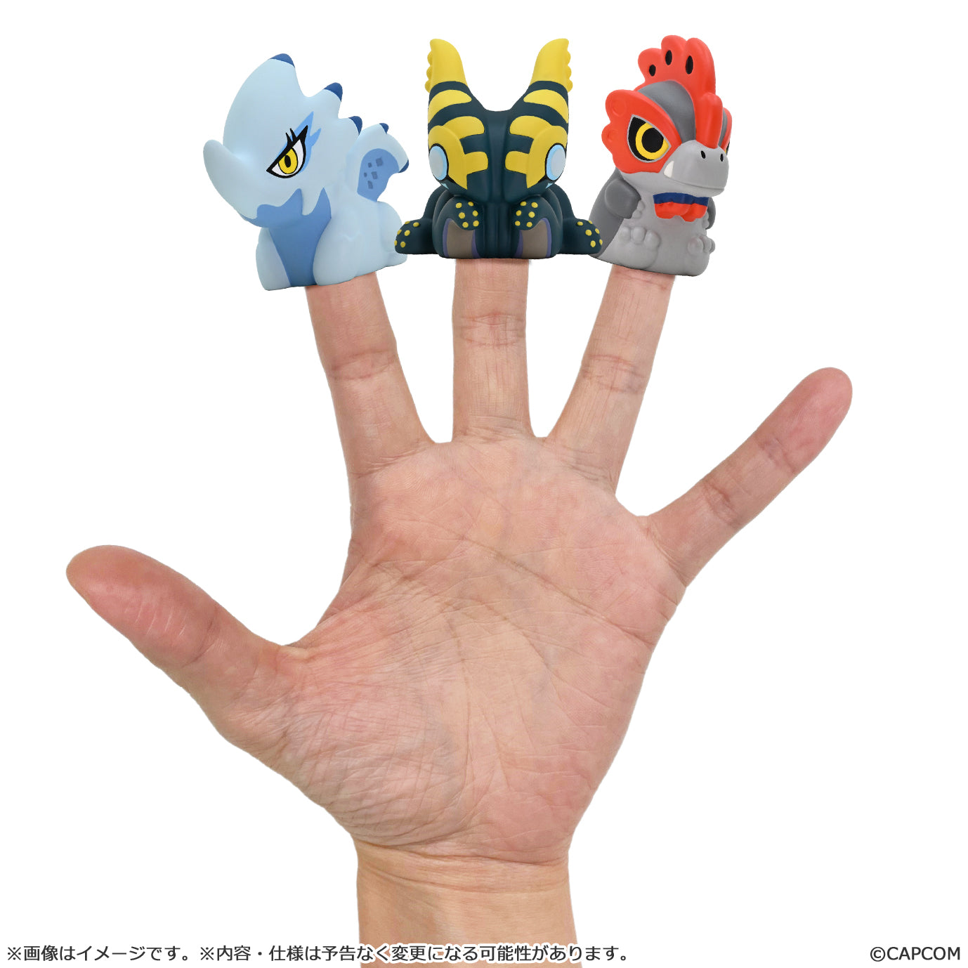 【Box/8】カプコンフィギュアビルダー フィンガーパペット モンスターハンター Vol.3【予約商品】