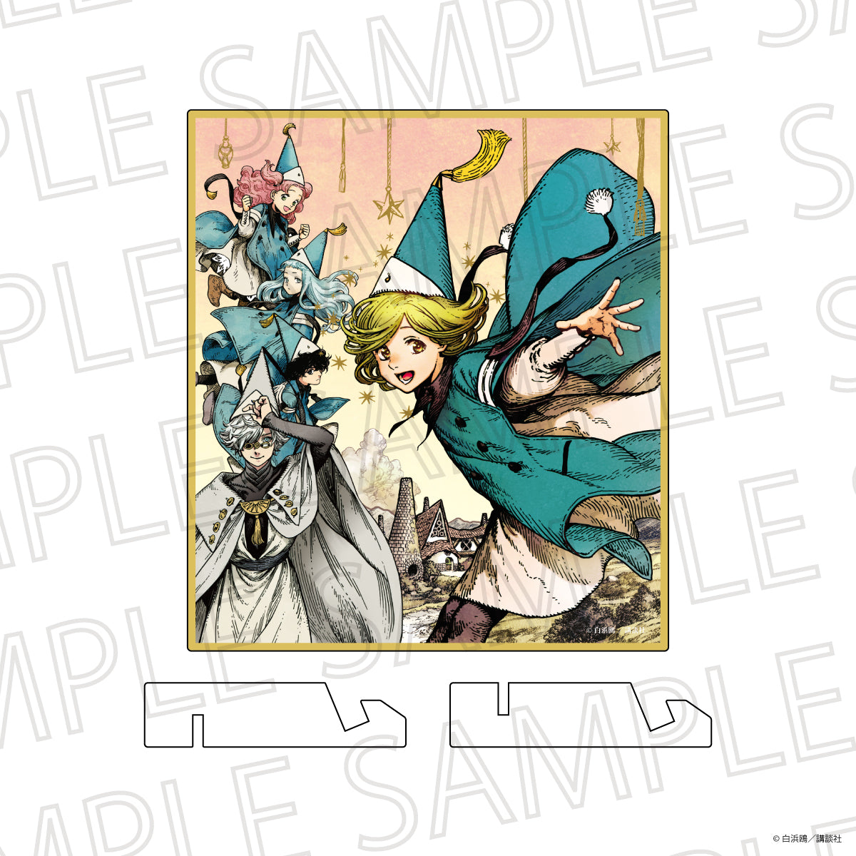 とんがり帽子のアトリエ アクリル色紙 キーフリーと弟子たち【予約商品】