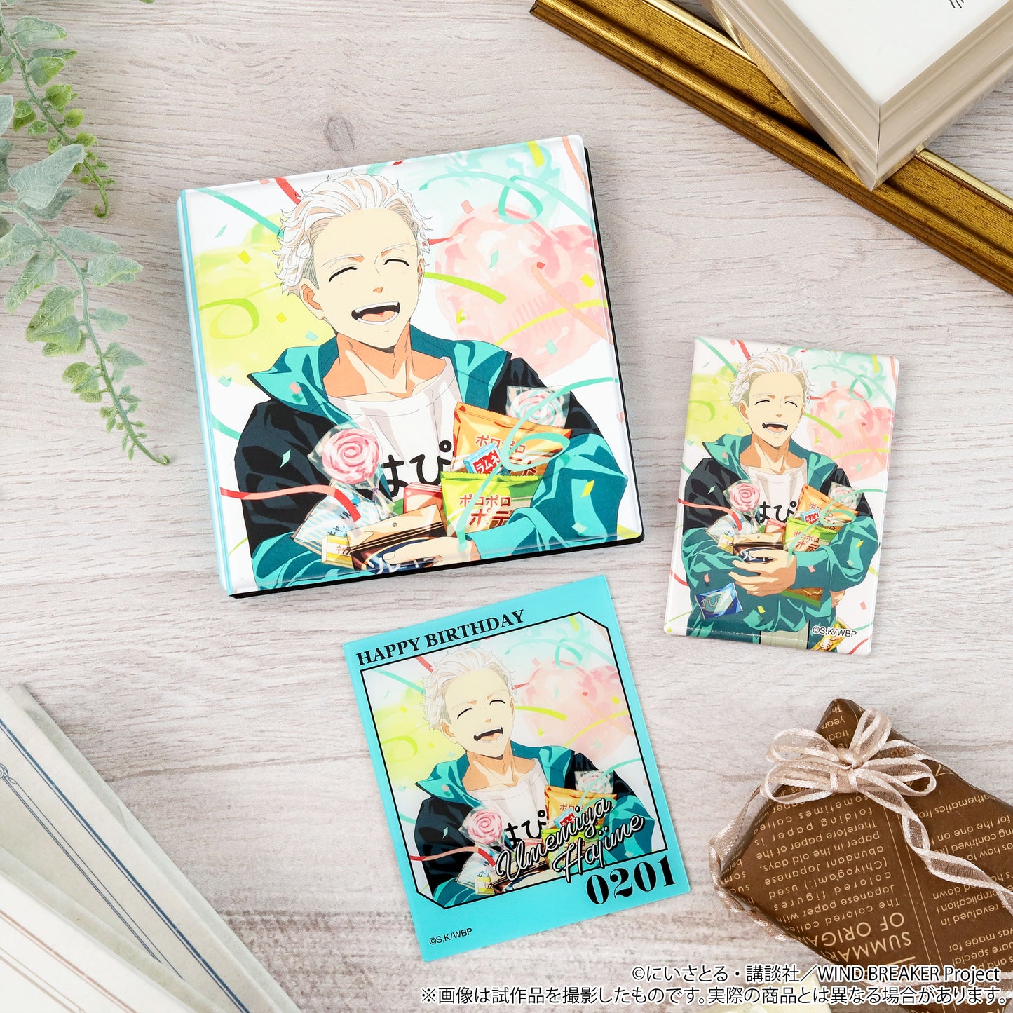 WIND BREAKER メモリアルブック型スタンド 梅宮一【予約商品】