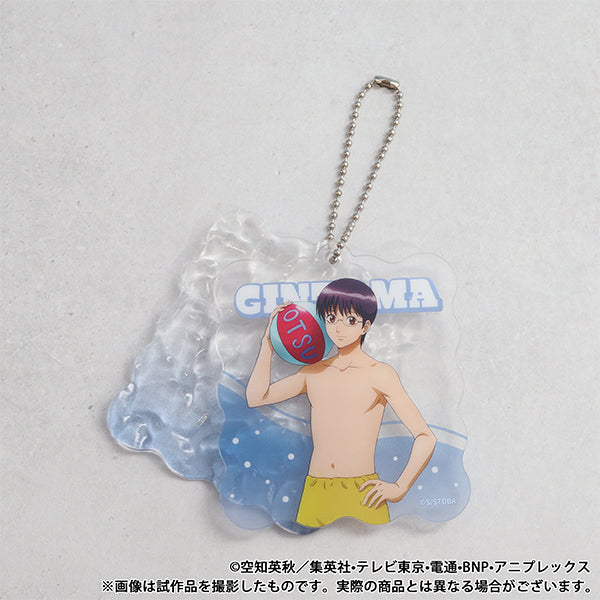 銀魂 アクリルキーホルダー 志村新八 プール【予約商品】