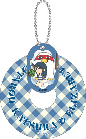 銀魂 浮き輪アクリルキーホルダー 桂&エリザベス プール【予約商品】