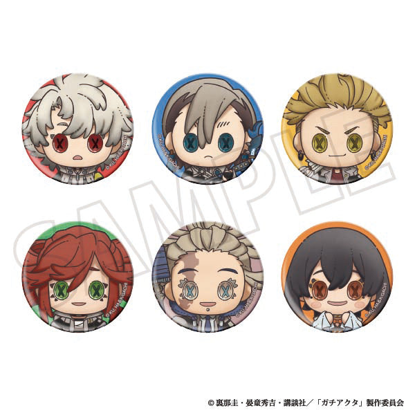 ガチアクタ 缶バッジ 原作 ポップアップ BOX 6種 コンプ 全種 ルド Box/6】ガチアクタ ぷにぷにキャラバッジコレクション ぬいぐるみVer