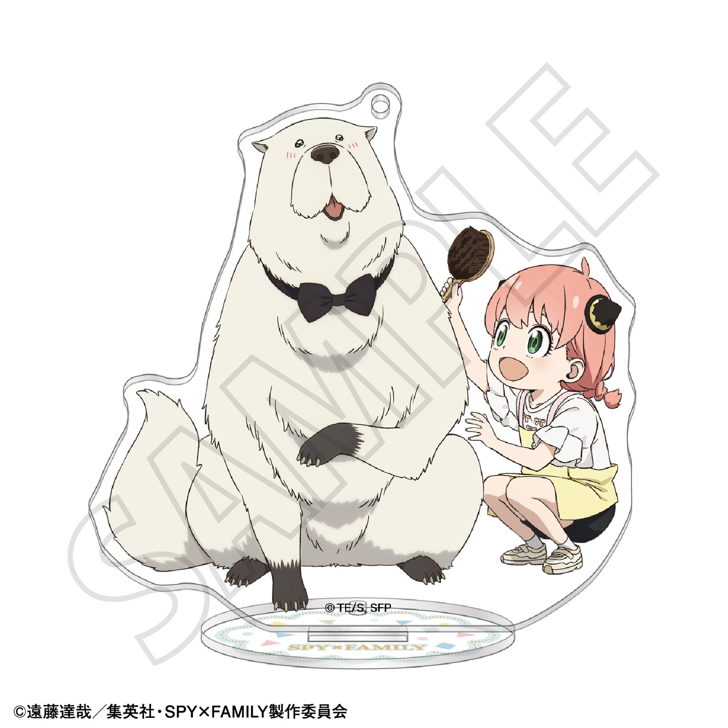 SPY×FAMILY アクリルスタンドキーホルダー アーニャ・フォージャー&ボンド・フォージャー(トリマー)【予約商品】