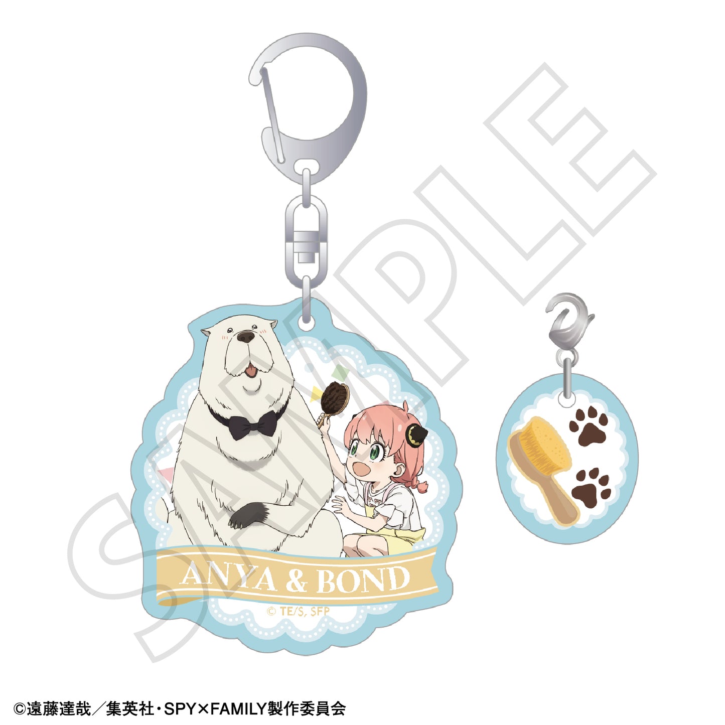 SPY×FAMILY アクリルキーホルダー アーニャ・フォージャー&ボンド・フォージャー(トリマー)【予約商品】