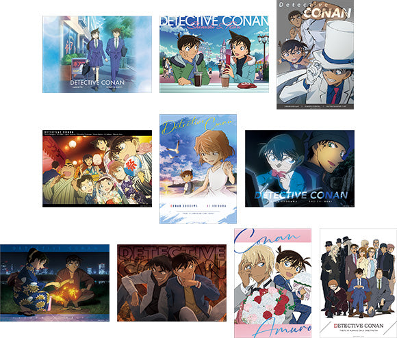 【Box/10】名探偵コナン ミニクリアポスターコレクション Vol.3【予約商品】