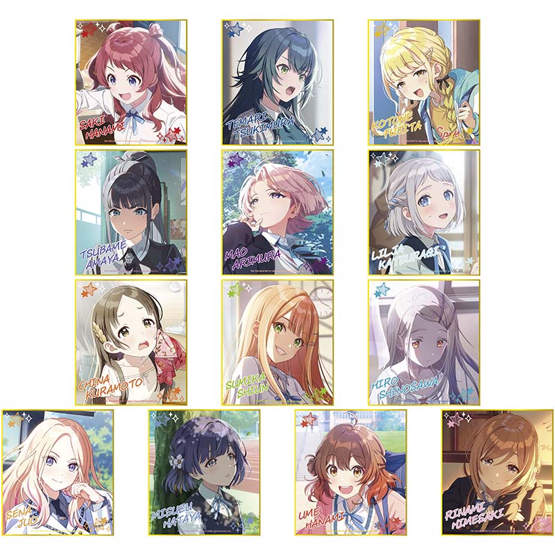 【Box/13】学園アイドルマスター ミニ色紙コレクション【予約商品】