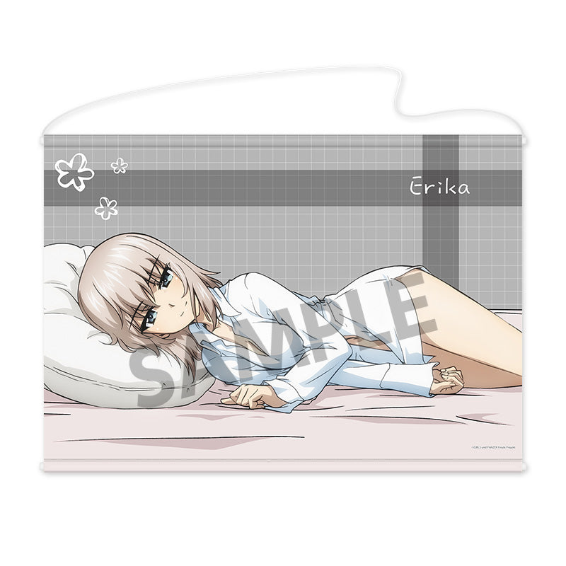 ガールズ&パンツァー 最終章 B2タペストリー 逸見エリカ 添い寝B Ver.【予約商品】
