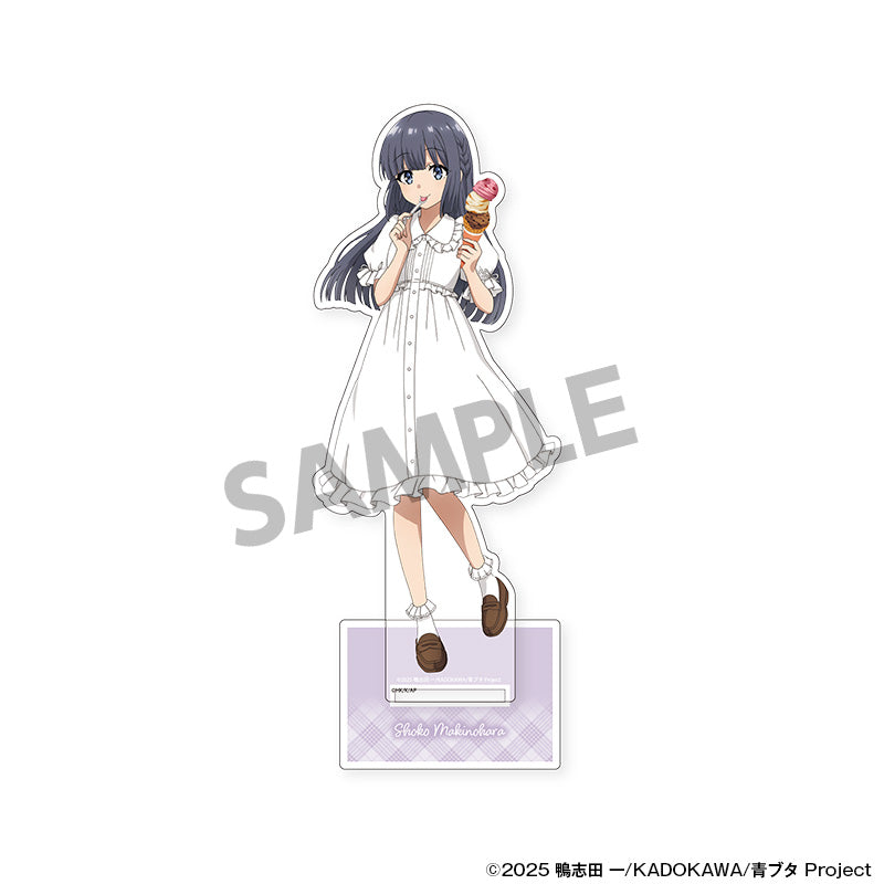 青春ブタ野郎シリーズ 描き下ろしBIGアクリルスタンド 牧之原翔子 バカンスVer.【予約商品】