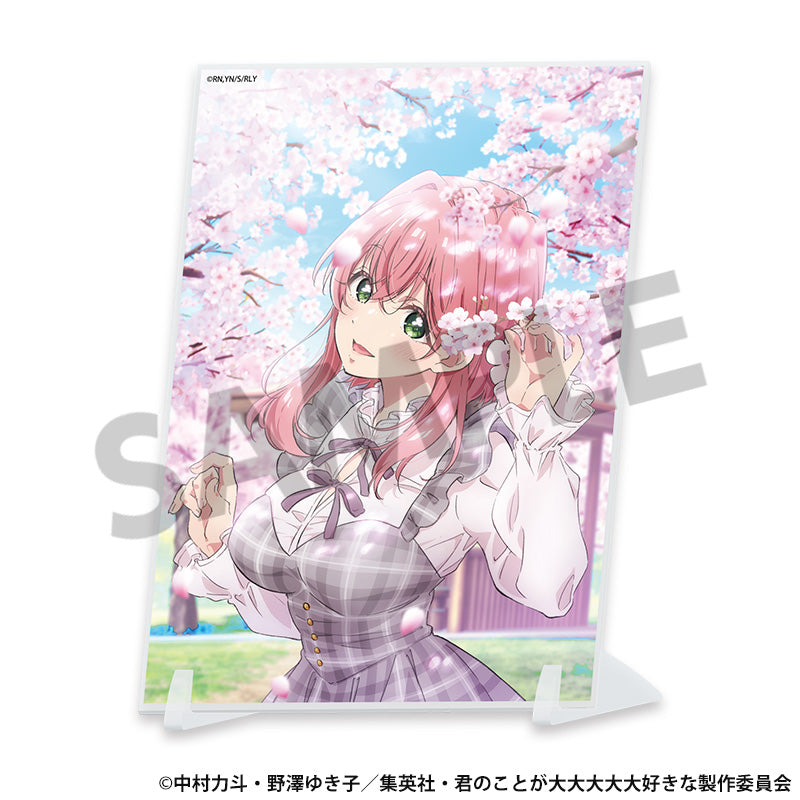 君のことが大大大大大好きな100人の彼女 A6ビジュアルアクリルプレート 花園羽香里【予約商品】