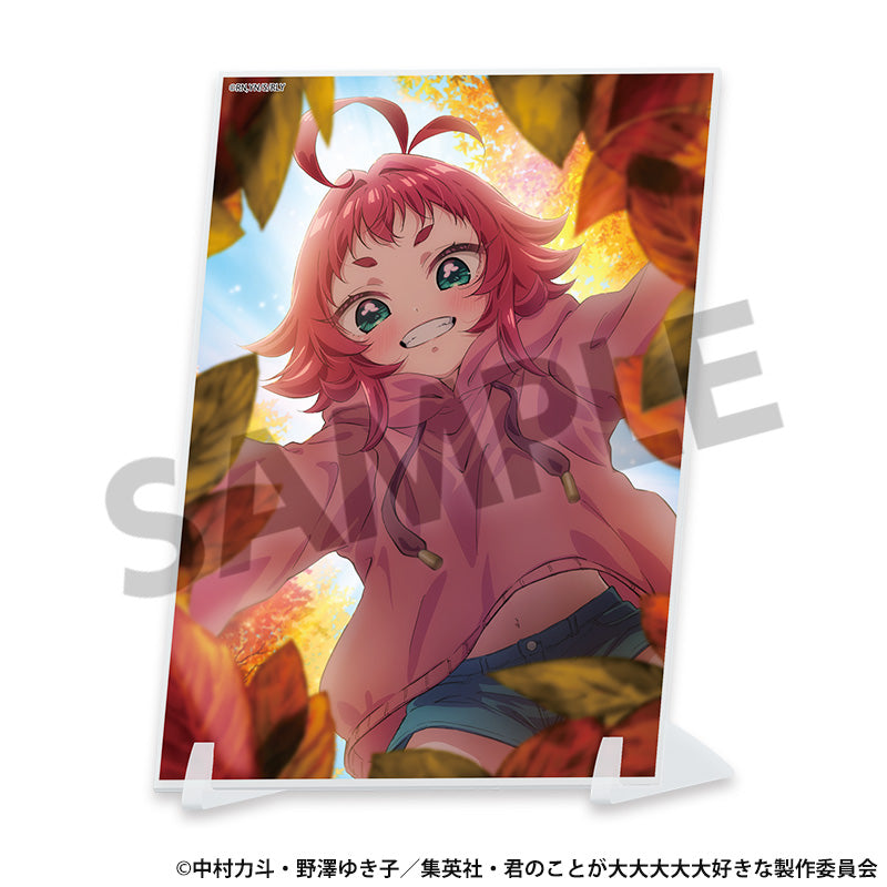 君のことが大大大大大好きな100人の彼女 A6ビジュアルアクリルプレート 薬膳楠莉【予約商品】