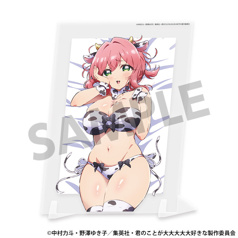 君のことが大大大大大好きな100人の彼女 描き下ろしビジュアルアクリルプレート 花園羽香里 B【予約商品】