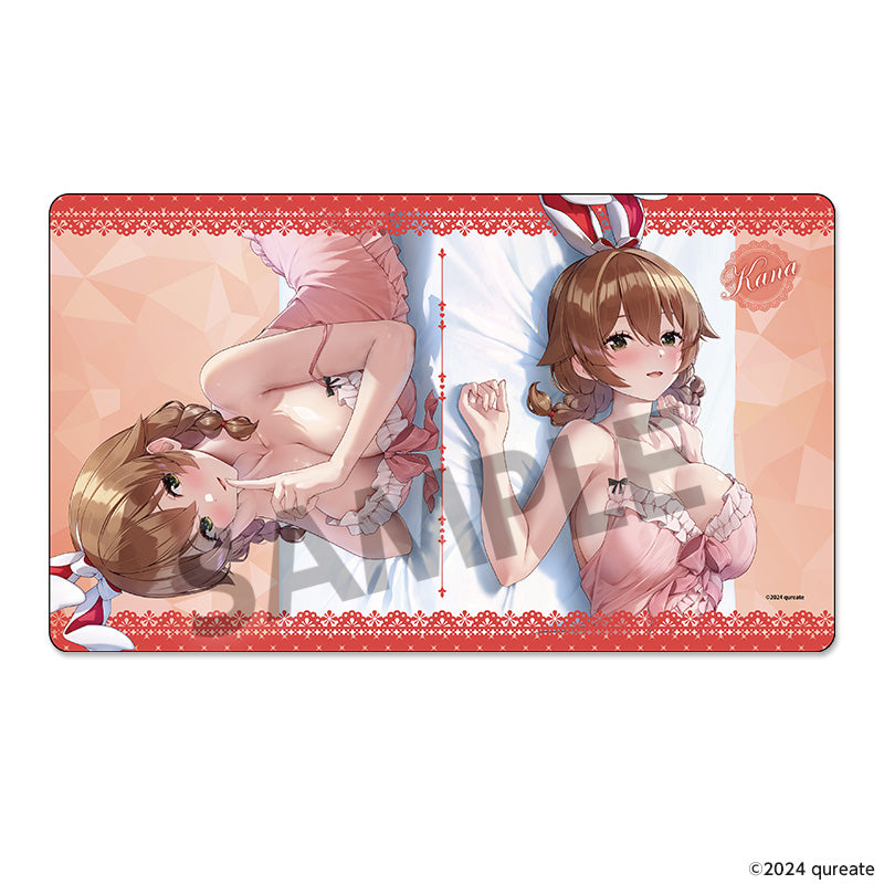 バニーガーデン 描き下ろしラバーマット 花奈 添い寝Ver.【予約商品】