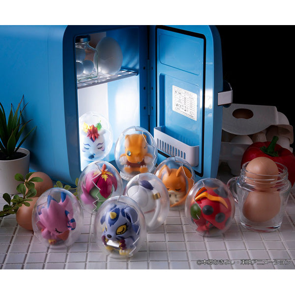 【Box/8】MEGA EGG FIGURE デジモンアドベンチャー おやすみデジコレ!【予約商品】