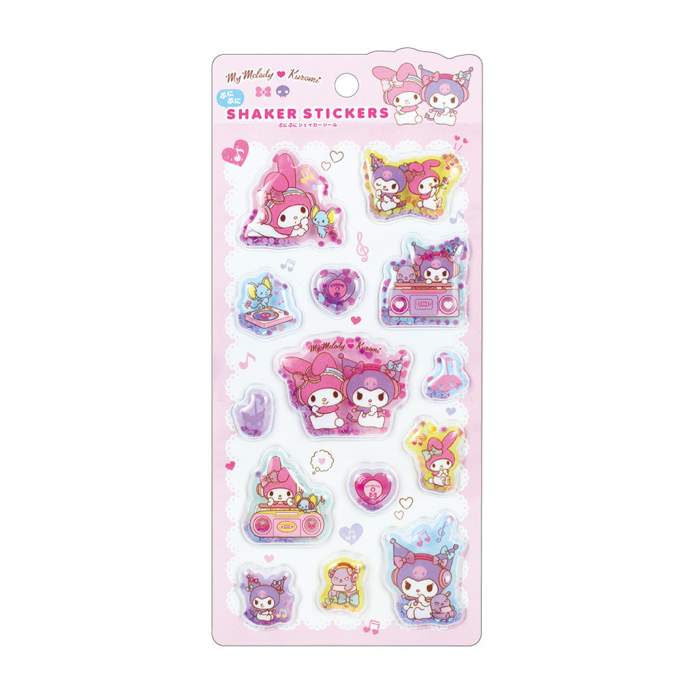 サンリオキャラクターズ ぷにぷにシェイカーシール ガーリーミュージック【予約商品】