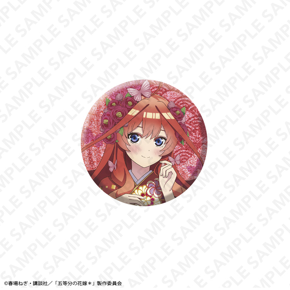 五等分の花嫁* グリッター57mm缶バッジ 中野五月【予約商品】