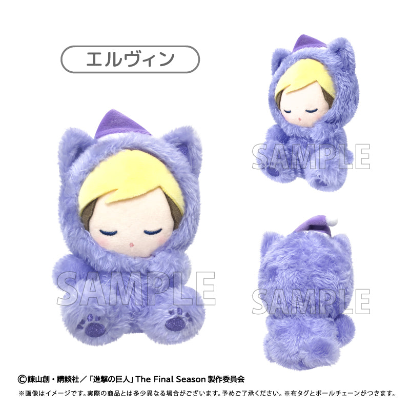 進撃の巨人 おやすみシリーズ おやすみたぴぬい Vol.2 エルヴィン【予約商品】