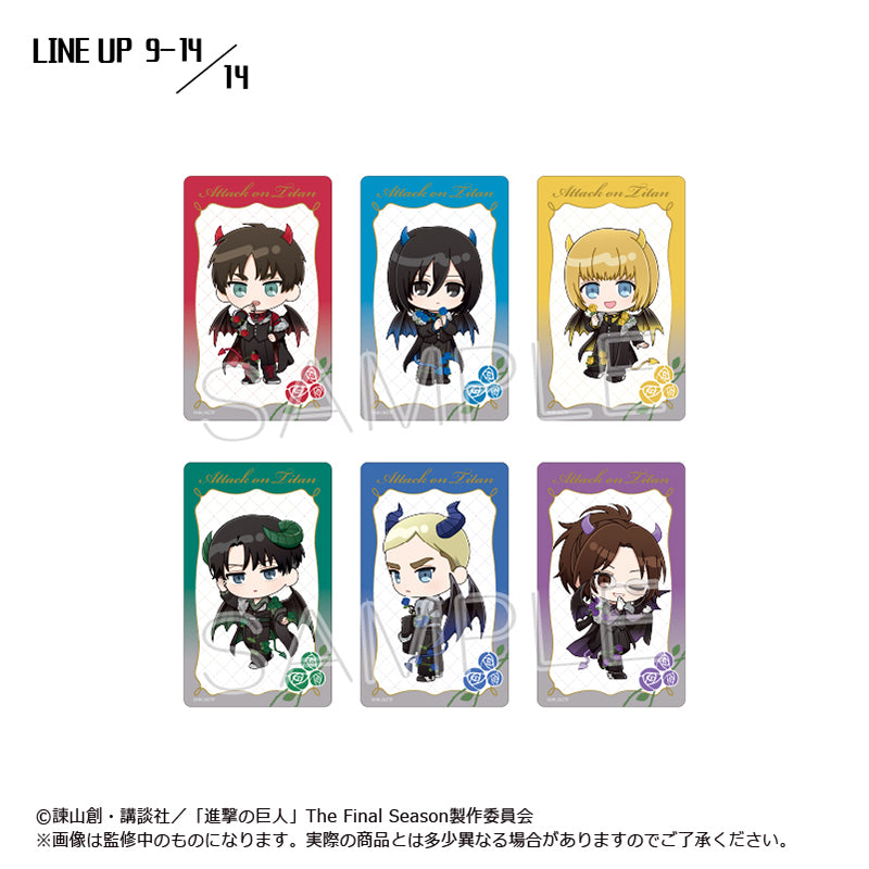 【Box/7】進撃の巨人 クリアカードコレクション DEVIL Ver.【予約商品】