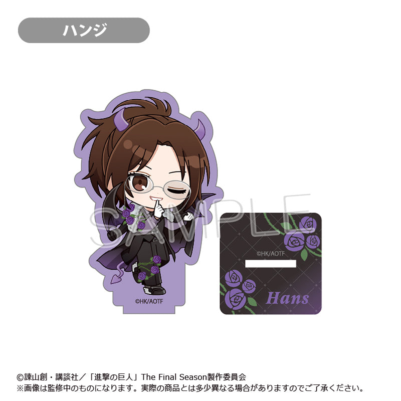 進撃の巨人 ミニキャラアクリルスタンド DEVIL Ver. ハンジ【予約商品】