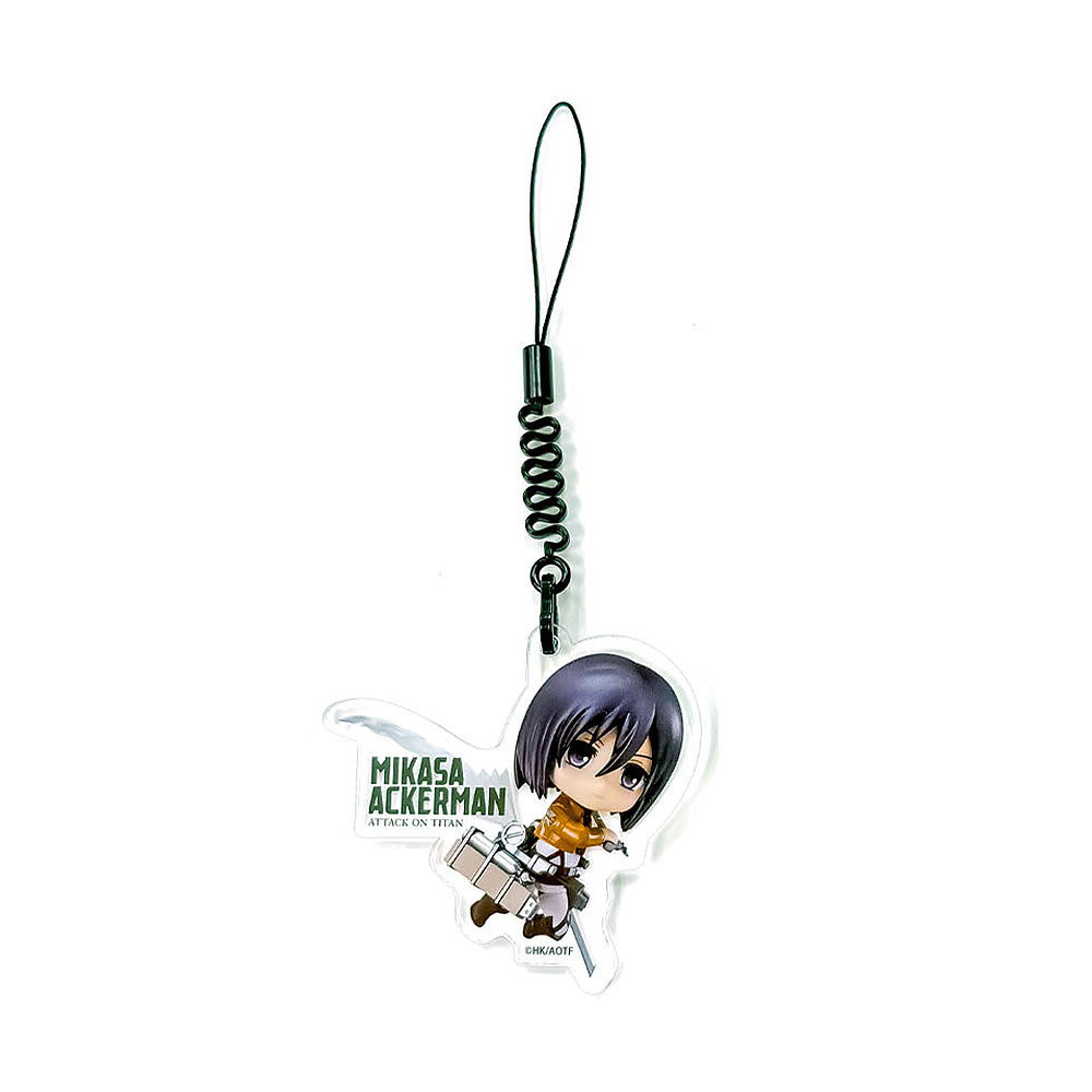 進撃の巨人 ねんどろいどぷらす アクリルキーホルダー ミカサ【予約商品】