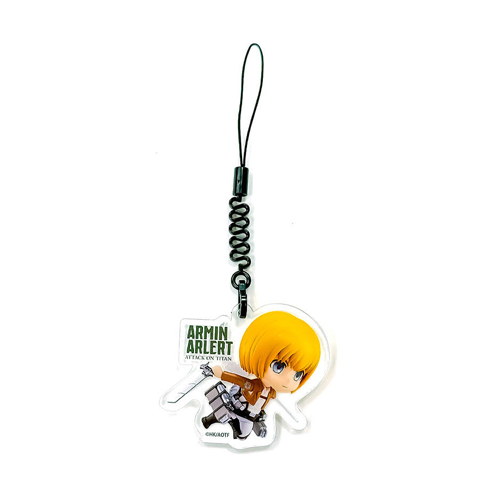 【新品未開封】EL6ElementSicks832デビュー記念アクキー 進撃の巨人 ねんどろいどぷらす アクリルキーホルダー アルミン【予約
