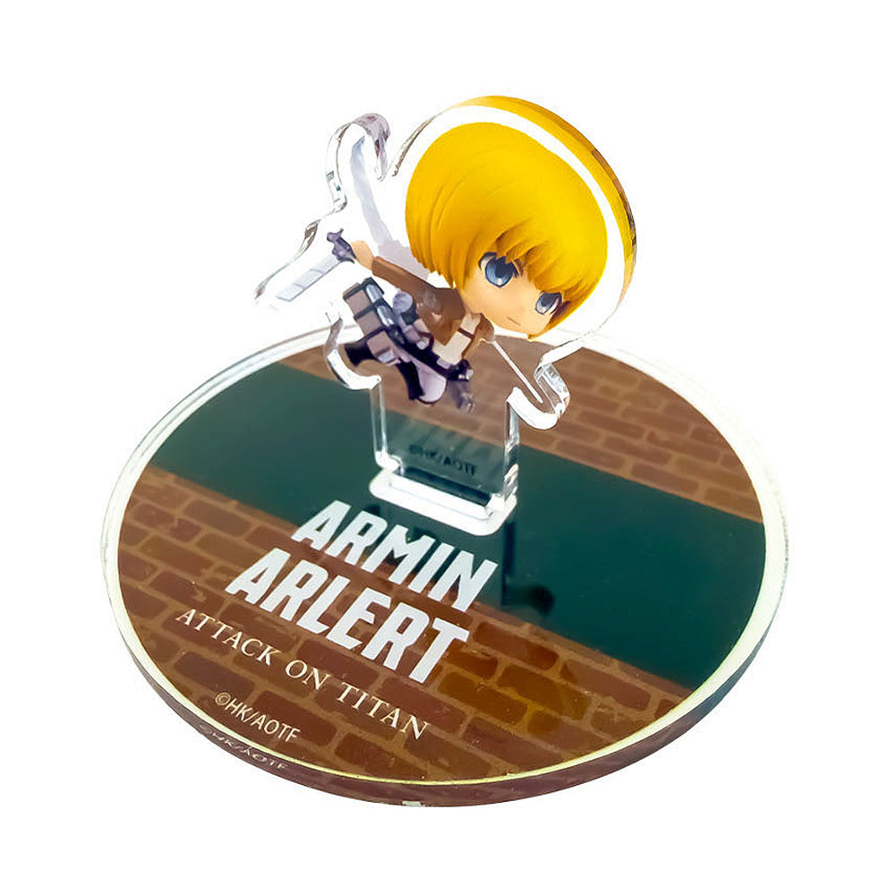 進撃の巨人 ねんどろいどぷらす カプセルスタンド アルミンB【予約商品】