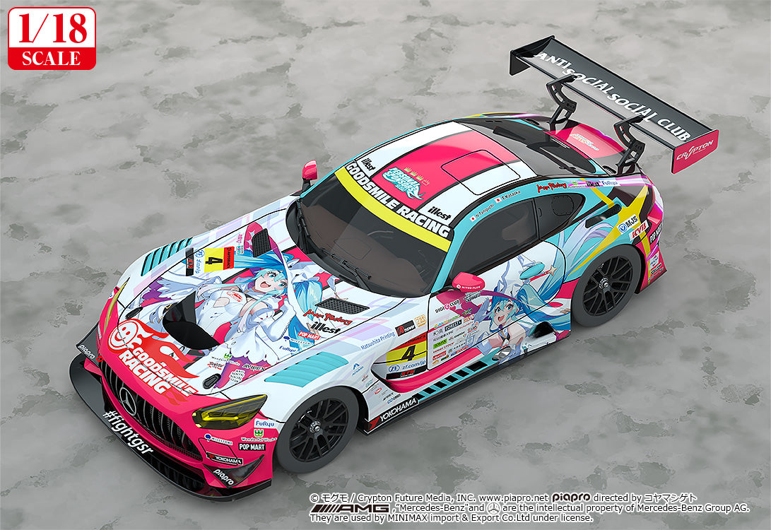 初音ミクGTプロジェクト 1/18 グッドスマイル 初音ミク AMG 2024 開幕