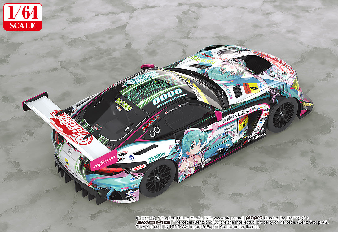 初音ミク GTプロジェクト 1/64 グッドスマイル 初音ミク AMG 2019 SUPER GT Ver.【予約商品】