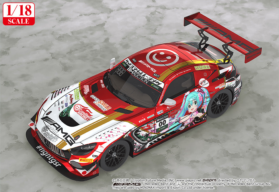初音ミクGTプロジェクト 1/18 Mercedes-AMG Team GOOD SMILE 2019
