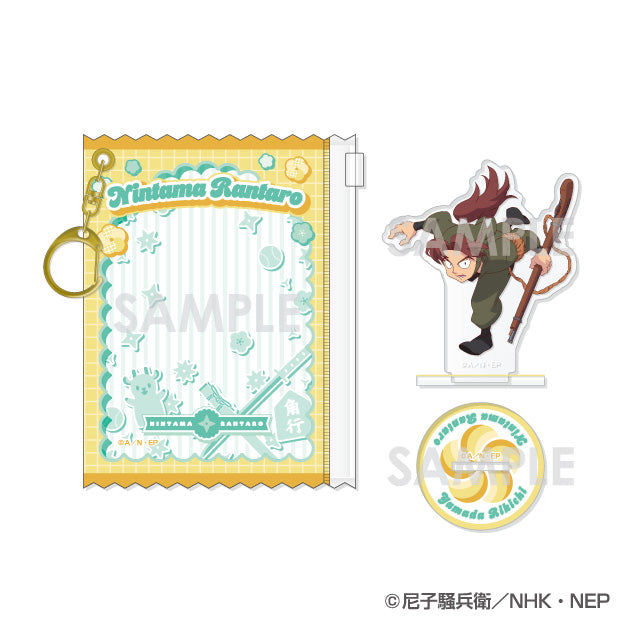 忍たま乱太郎 ポーチ入りアクリルスタンド 第2弾 3 山田利吉【予約商品】