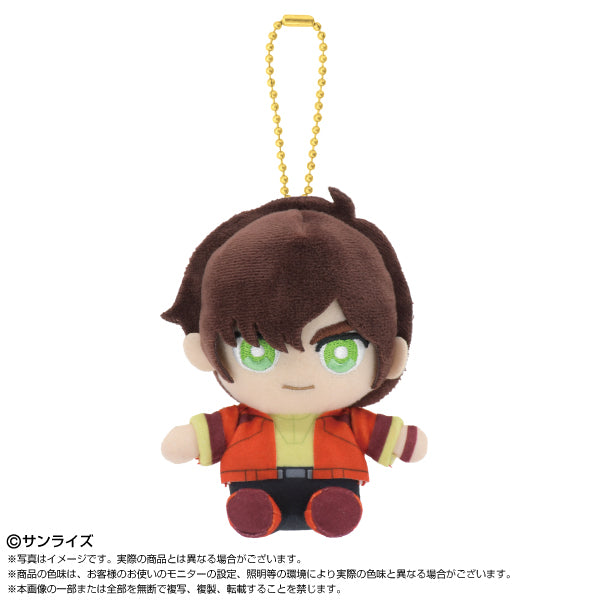 マスコット 機動戦士ガンダムZZ Chibiぬいおすわりマスコット ジュドー・アーシタ