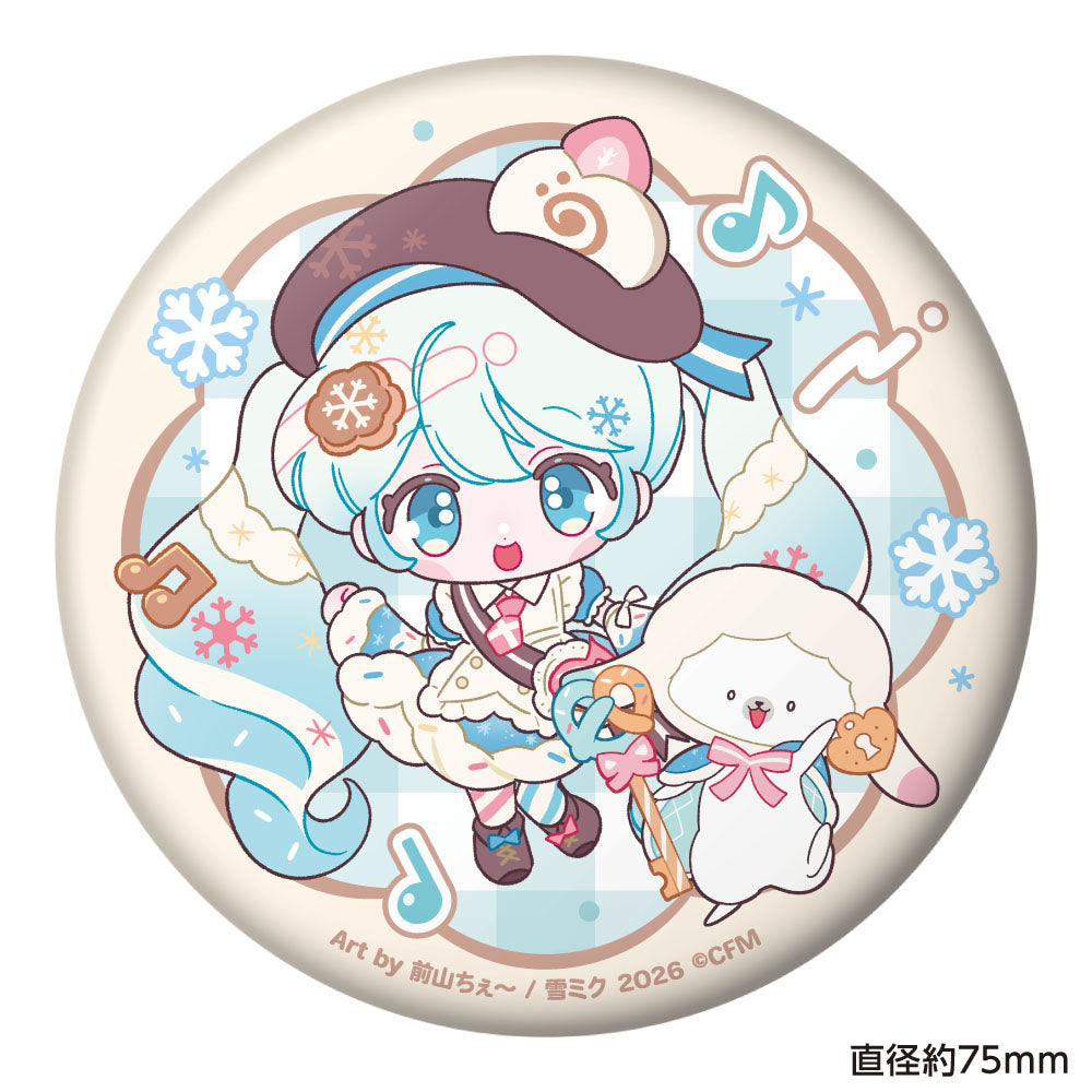 SNOW MIKU 2026 ぷにぷに缶バッジ 初音ミク 前山ちぇーVer.【予約商品
