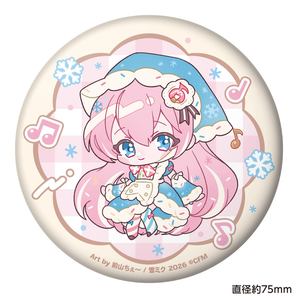 SNOW MIKU 2026 ぷにぷに缶バッジ 巡音ルカ 前山ちぇーVer.【予約商品】