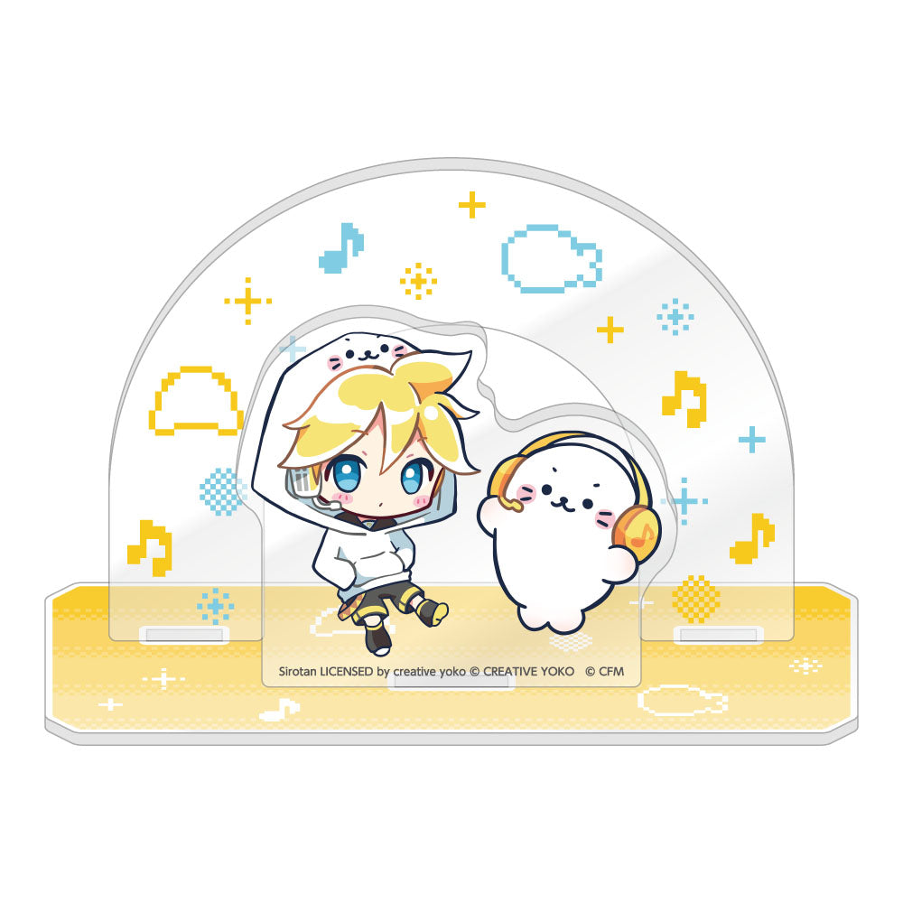 しろたん ボーカロイド コラボ 鏡音リン 鏡音レン 希少 新品・未開封 しろたん×初音ミク 第2弾 アクリルジオラマ 鏡音レン【予約商品