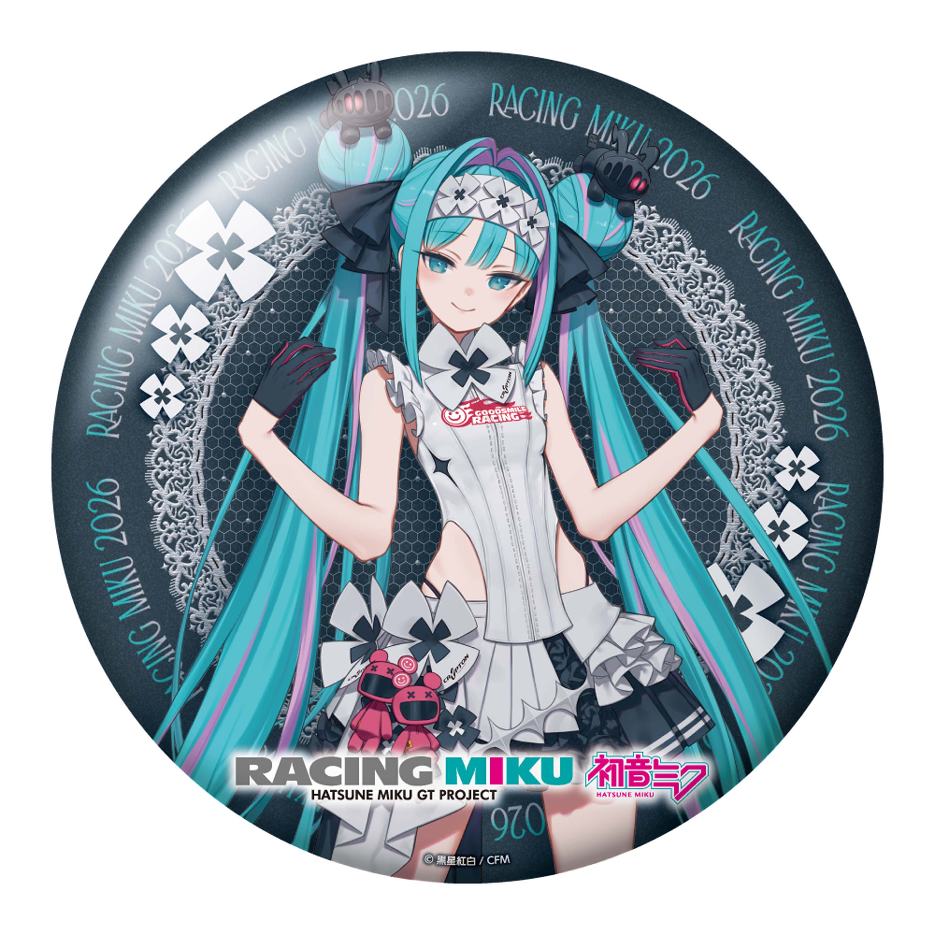 レーシングミク 2026 カフェVer. BIG缶バッジ【予約商品】 - Tokyo
