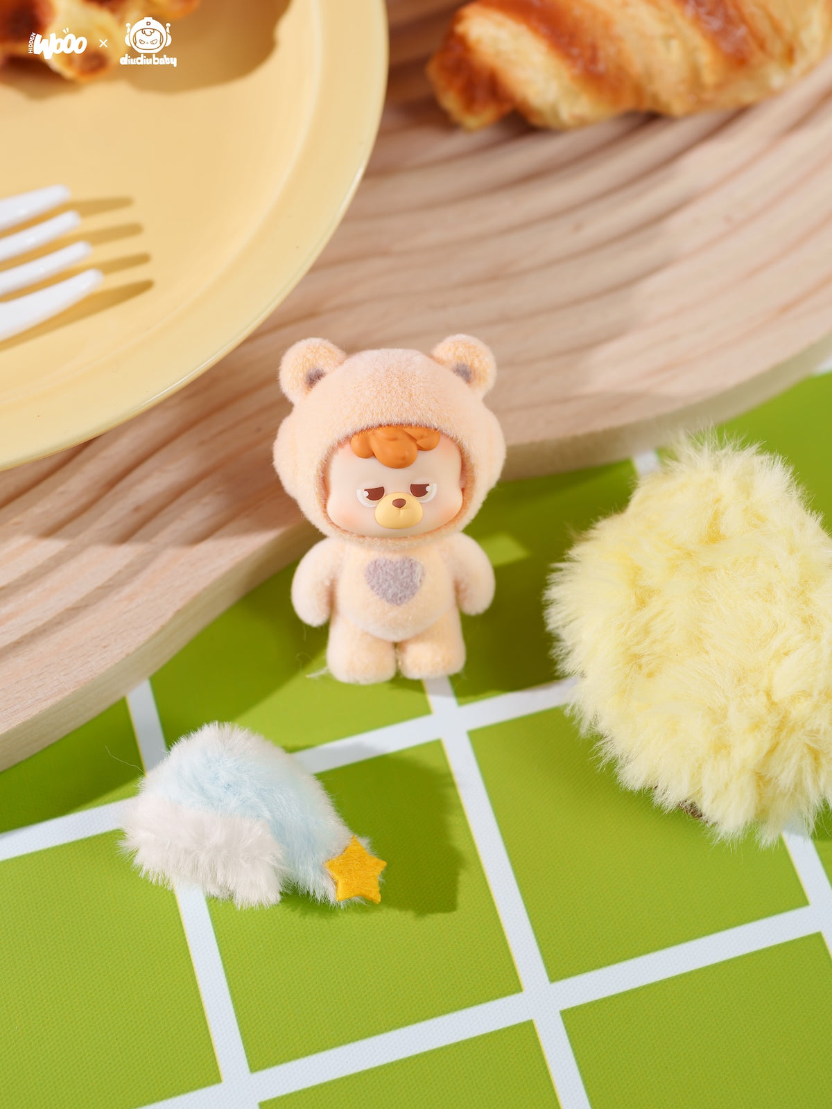 【Box/8】011_diudiu baby パワーベアシリーズ ブラインドボックス【予約商品】