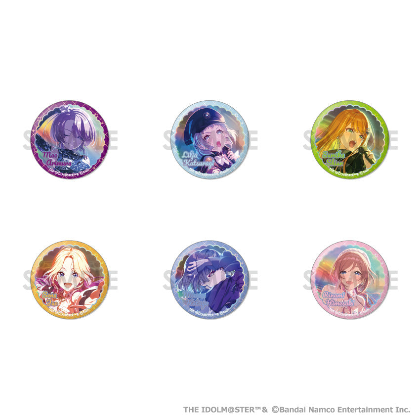【Box/6】学園アイドルマスター トレーディングオーロラ缶バッジ Vol.2【予約商品】