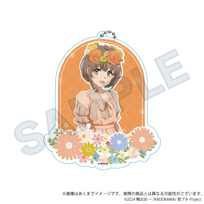 青春ブタ野郎シリーズ ビッグアクリルキーホルダー 花冠Ver. 梓川花楓【予約商品】