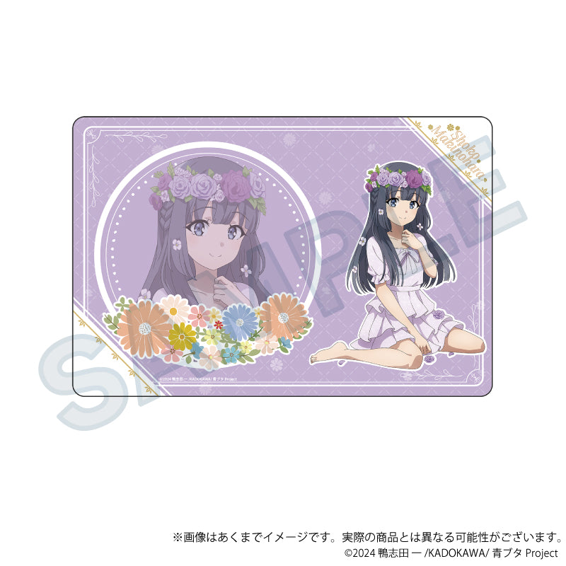 青春ブタ野郎シリーズ ラバーマット 花冠Ver. 牧之原翔子【予約商品】