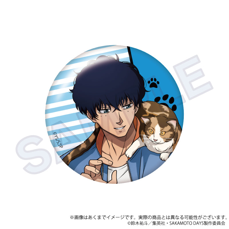 【Box/8】SAKAMOTO DAYS トレーディング缶バッジ 猫と戯れVer.【予約商品】