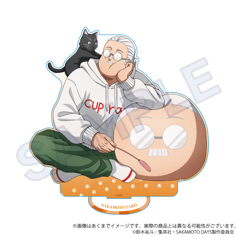 SAKAMOTO DAYS ビッグアクリルスタンド 猫と戯れVer. 坂本太郎【予約商品】