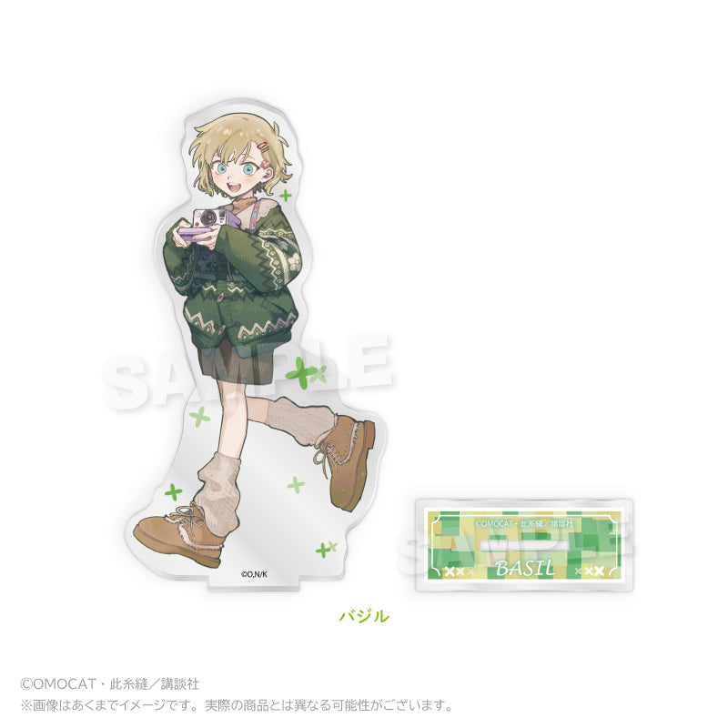 OMORI アクリルスタンド Let's go! Ver. バジル【予約商品】
