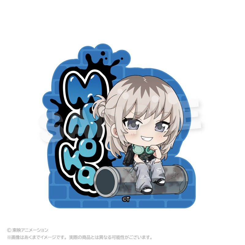 ガールズバンドクライ ミニキャラアクリルブロック 路地裏Ver. 河原木桃香【予約商品】