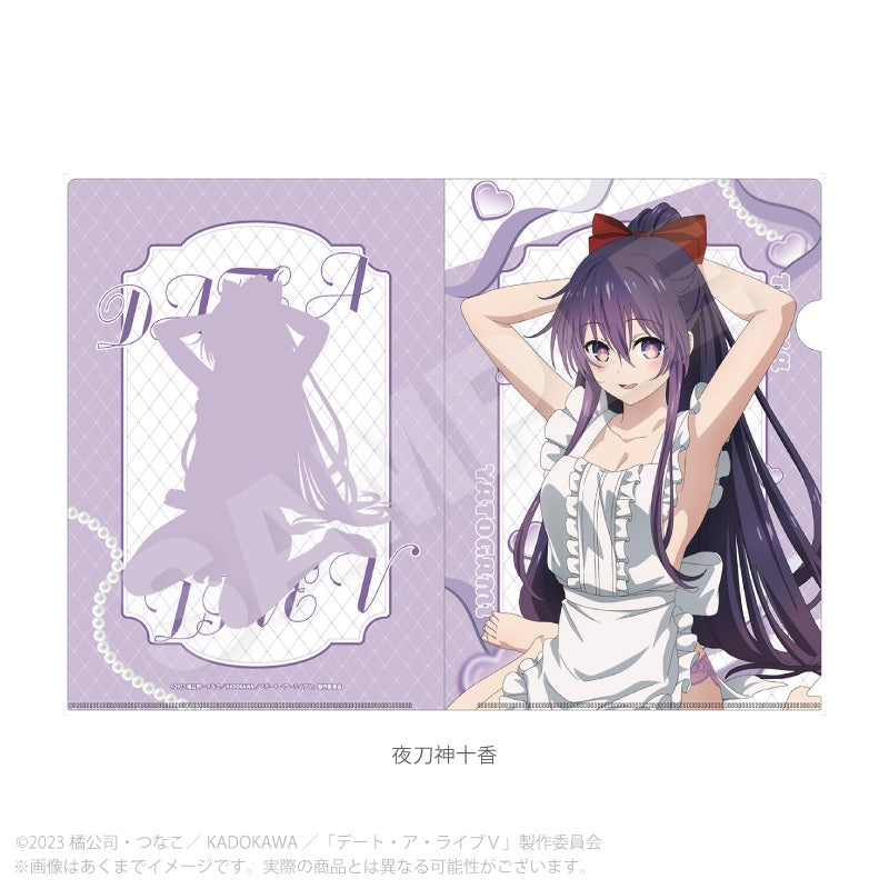 デート・ア・ライブV クリアファイル エプロンVer. 夜刀神十香【予約商品】