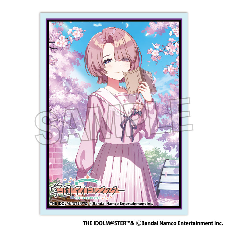 学園アイドルマスター イラストスリーブMAT Fluorite '25桜 有村麻央【予約商品】