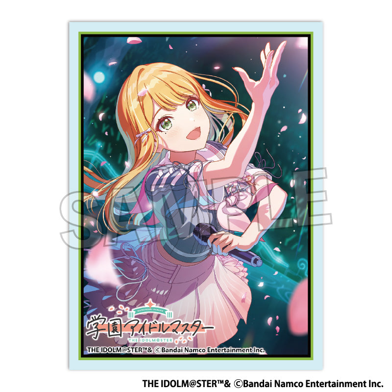 学園アイドルマスター イラストスリーブMAT 桜フォトグラフ 紫雲清夏【予約商品】