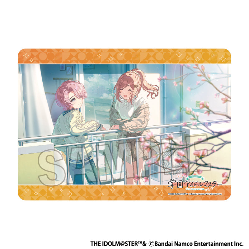 学園アイドルマスター イラストプレイマットNT 新生活のはじまりだね【予約商品】