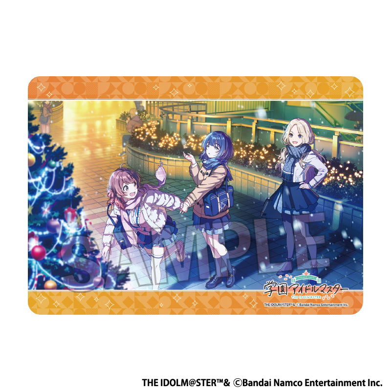 学園アイドルマスター イラストプレイマットNT キラキラして綺麗ーっ