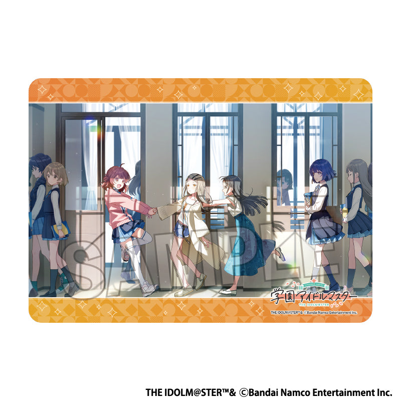 トリヤロウ プレイマット 焼きトリ定食 ブルーアーカイブ 学園アイドルマスター 学園アイドルマスター イラストプレイマットNT 1人たりとも欠ける事