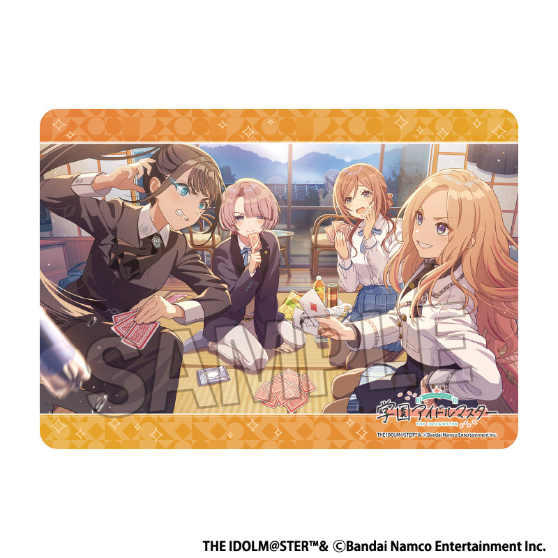 学園アイドルマスター イラストプレイマットNT さあ、もう一戦!【予約商品】